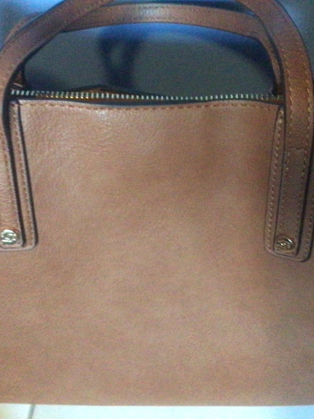 👜 NWOT Dune London Faux Vegan Leather Lined Tote With Carrier Bag 👜 - Picture 11 of 12